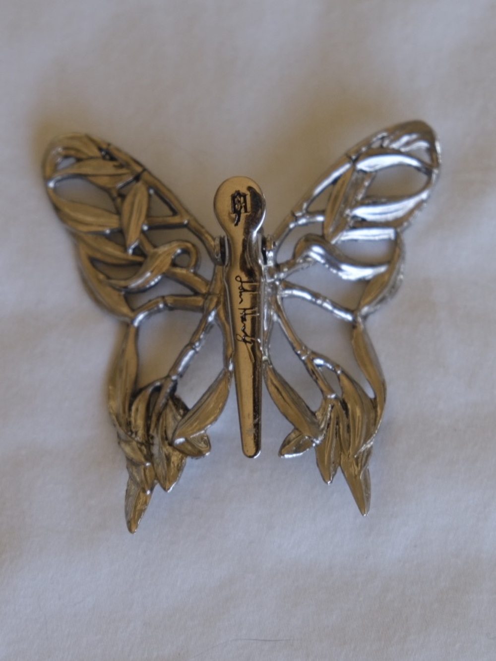 vintage john hardy silver butterfly clips - Picture 4 of 6